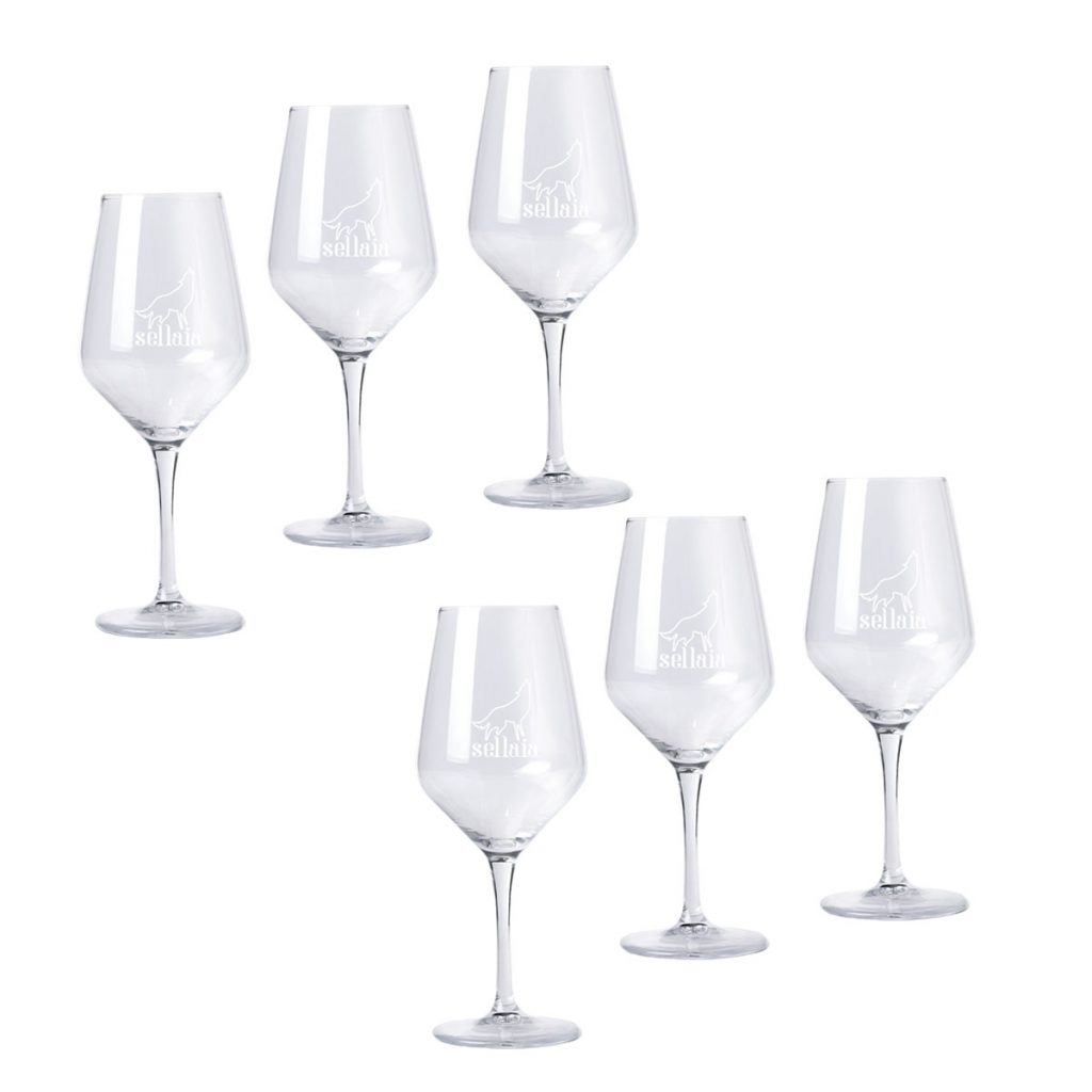 Set 6 calici Sellaia